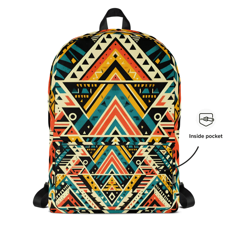Premium Bold Aztec design Backpack product image (4)
