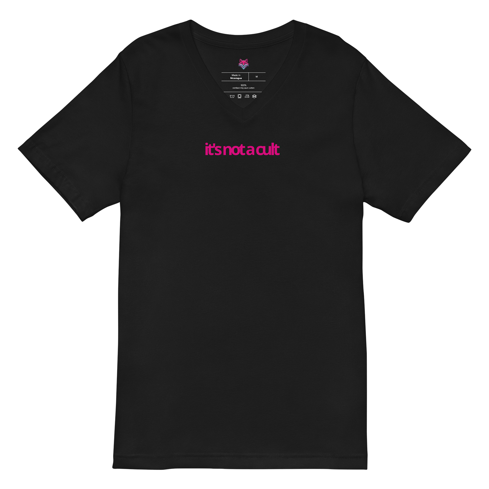 "It's Not a Cult" V-Neck Tee product image (2)