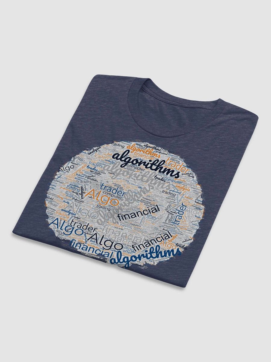 Algo Trading Word Jumble Triblend T product image (5)