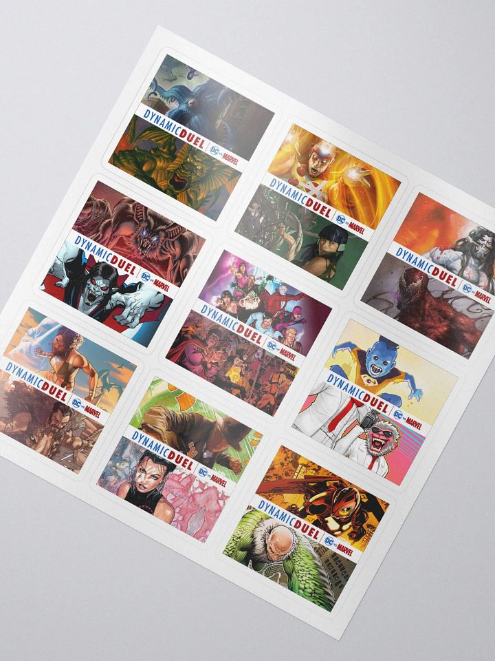 Dynamic Duel Episode Cover Stickers - Series 14 product image (2)