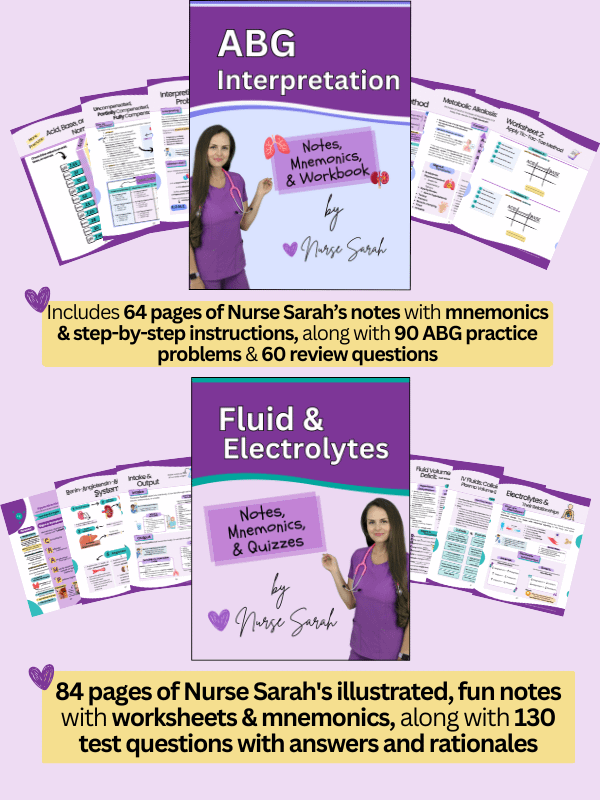 Nurse Sarah Notes Digital Bundle PDF product image (2)