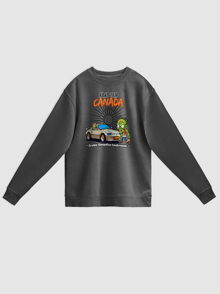 Canadian Road Trip Zombie Sweatshirt product image (3)