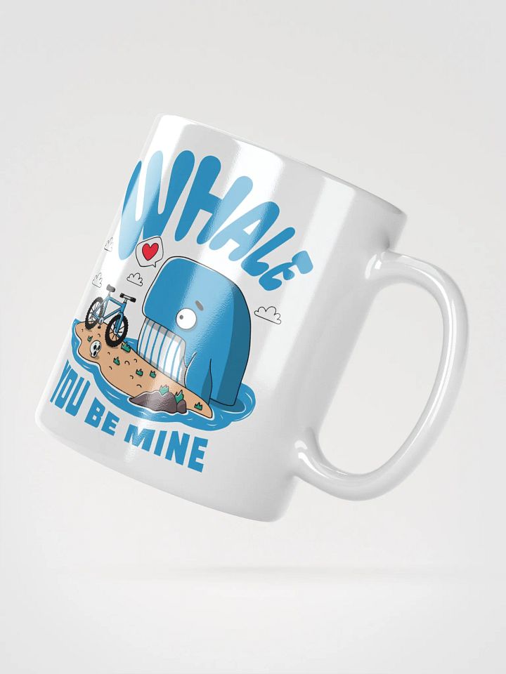 Whale You Be Mine? Funny Cycling & Ocean Lover Mug product image (2)