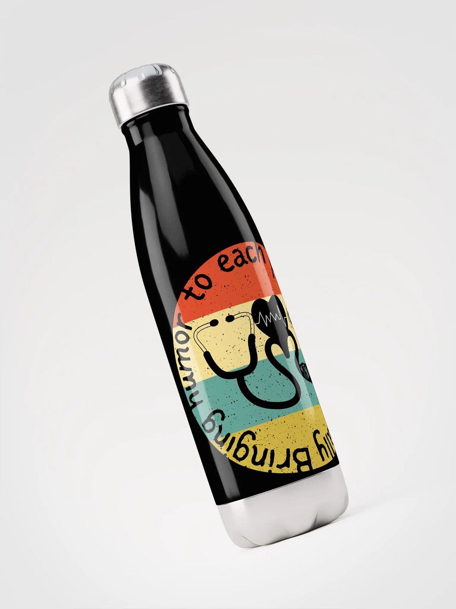 Bringing humor to each patient individually Stainless Steel Water Bottle product image (5)