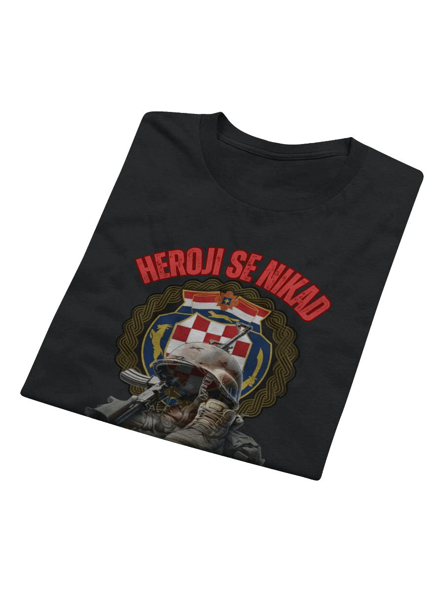 Memorial Crest Military Heroji se nikad ne zaboravljaju T-Shirt product image (24)