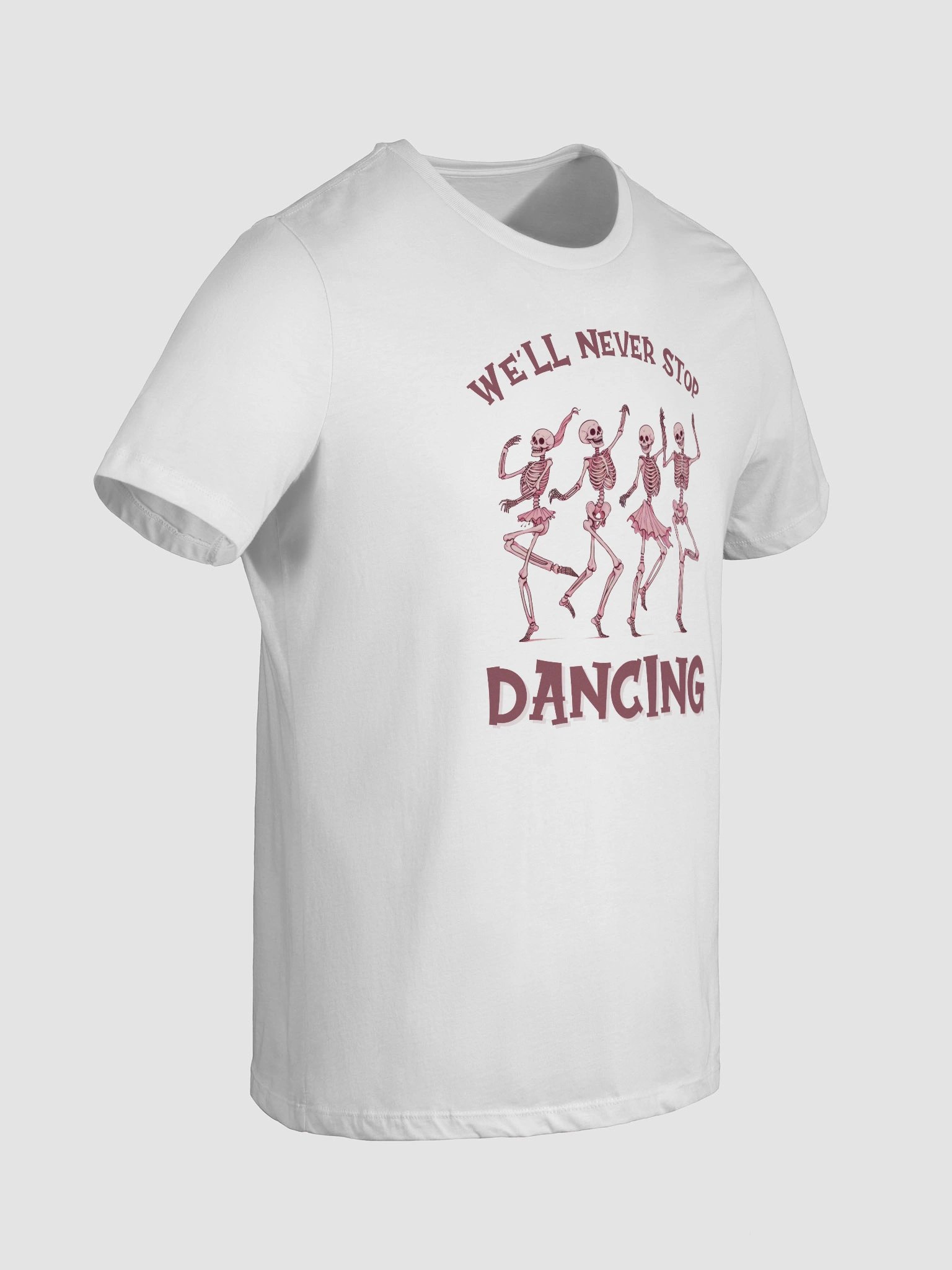 Never Stop Dancing Skeletons Women's T-shirt product image (7)