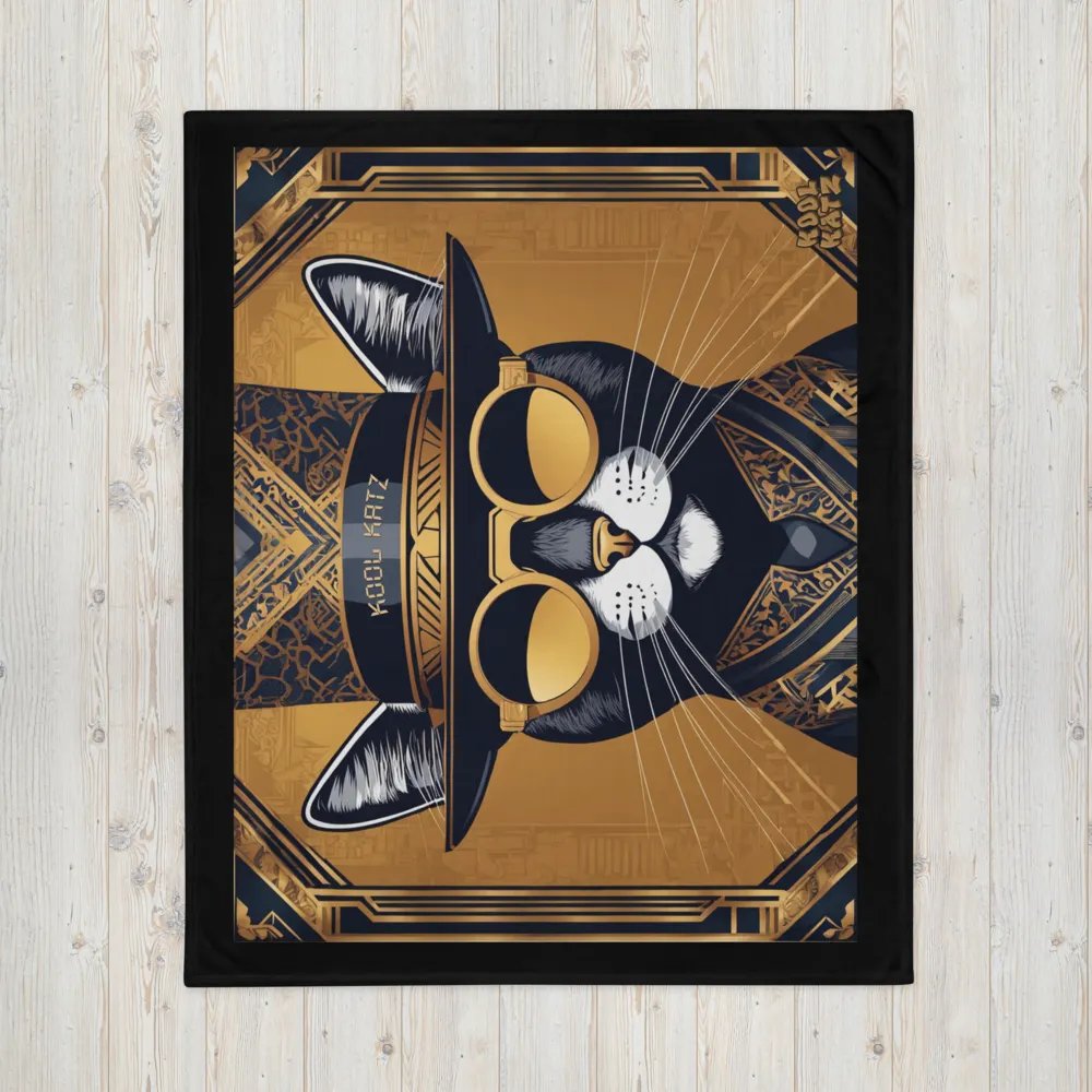 Real Kool Katz Plush Throw Blanket product image (4)