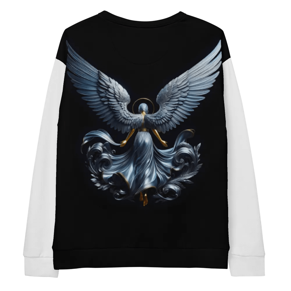 A Silver Angel and Cross - Unisex Sweatshirt #9 product image (11)