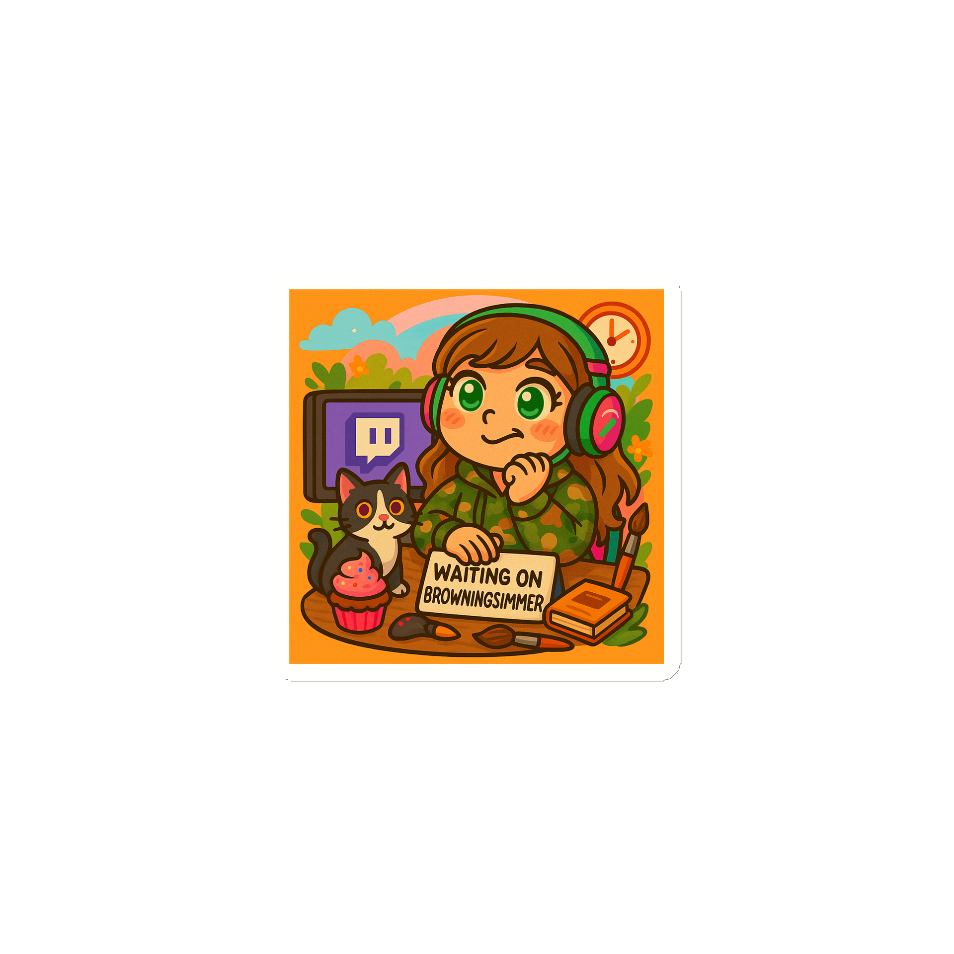 BrowningSImmer Emote product image (1)