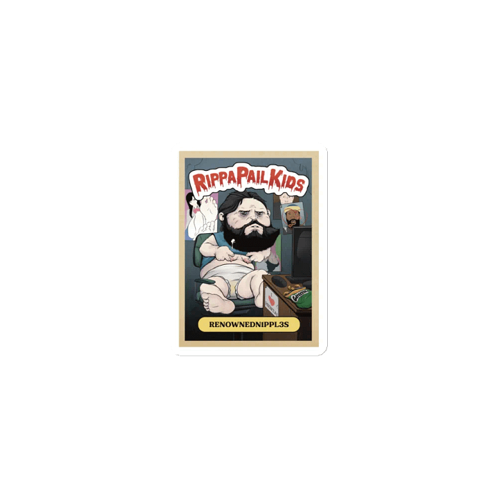 RippaPail Kids RenownedN1ppl3s Magnet product image (1)