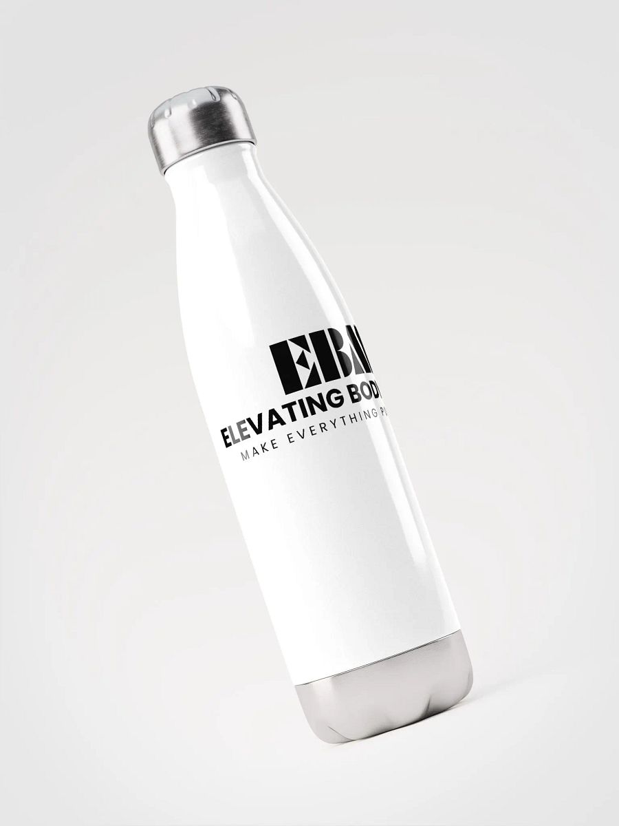 EBM Stainless Steel Water Bottle (White) product image (3)