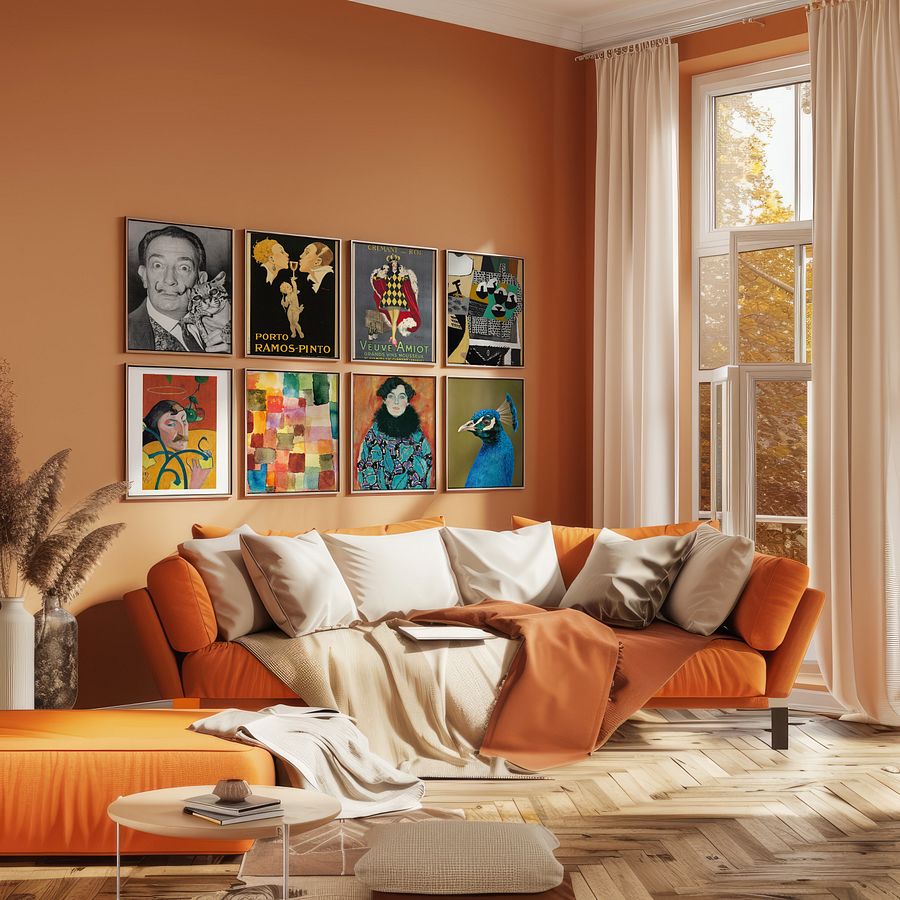 Vintage Gallery Wall Set of 12 Eclectic Art DIGITAL Prints product image (2)