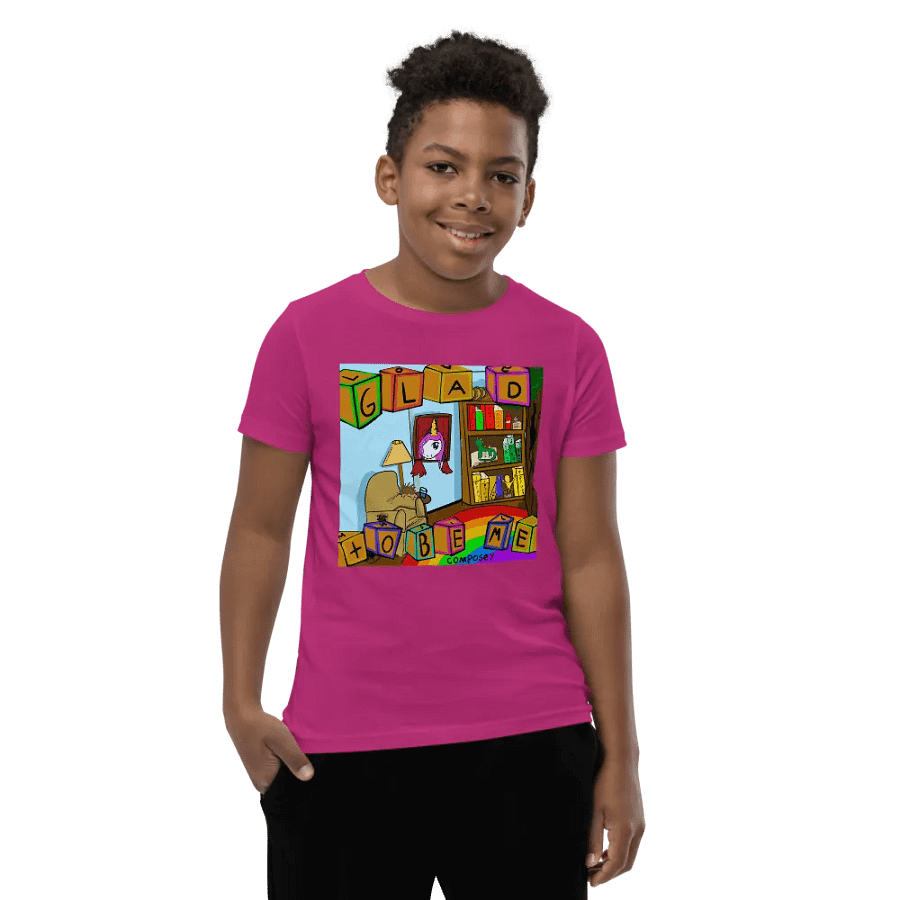 Glad To Be Me youth T product image (7)