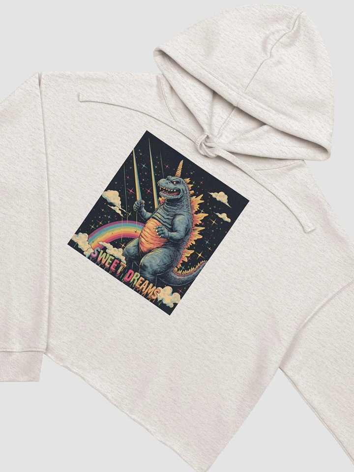 Godzillacorn Sweet Dreams Cropped Hoodie! product image (1)