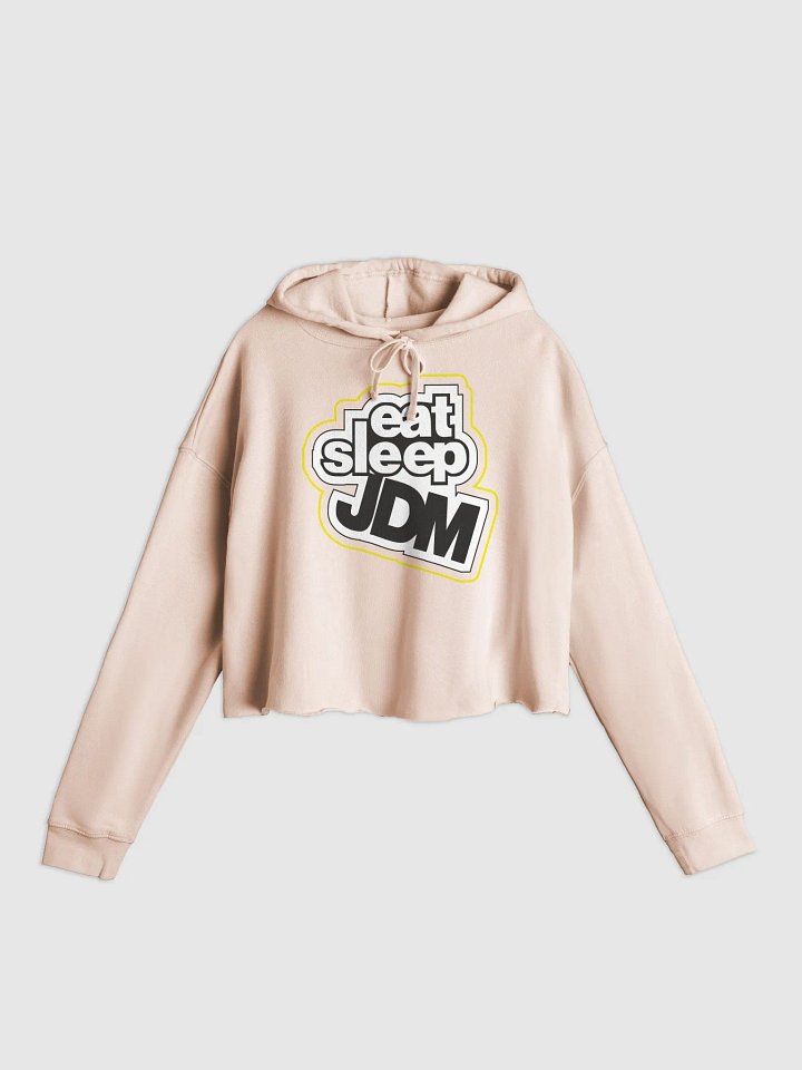 Eat Sleep JDM Women’s Lightweight Cropped Hoodie product image (1)