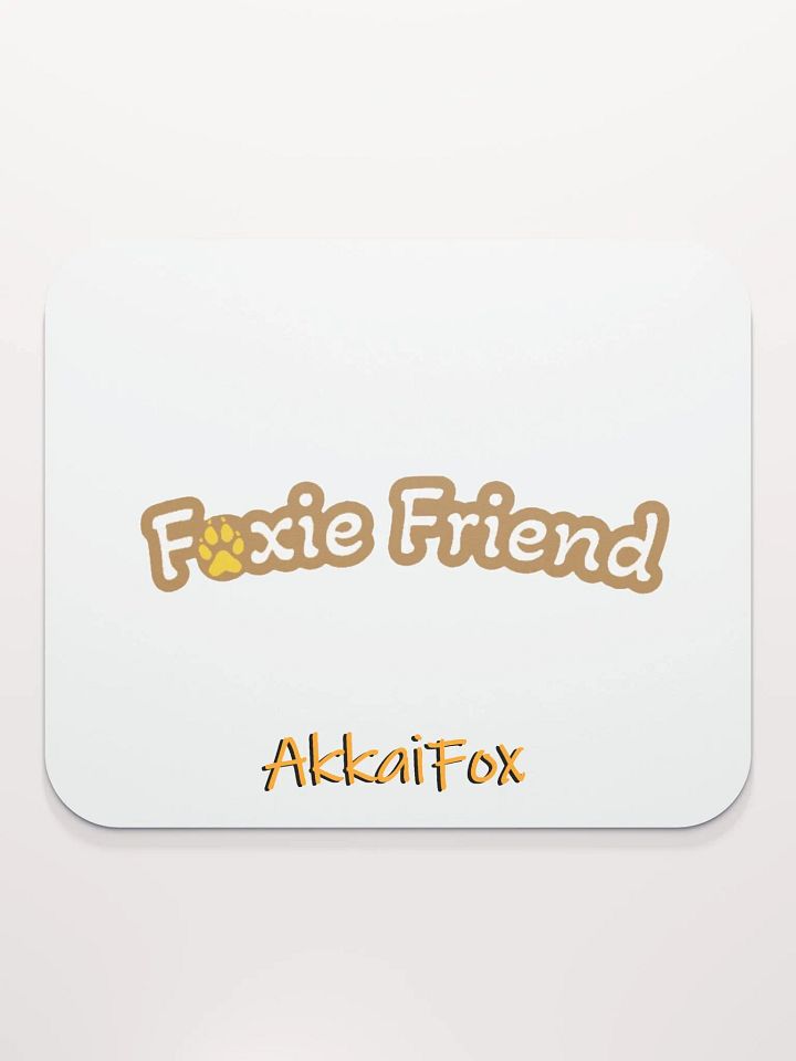 Foxie Friend Mouse Pad product image (2)