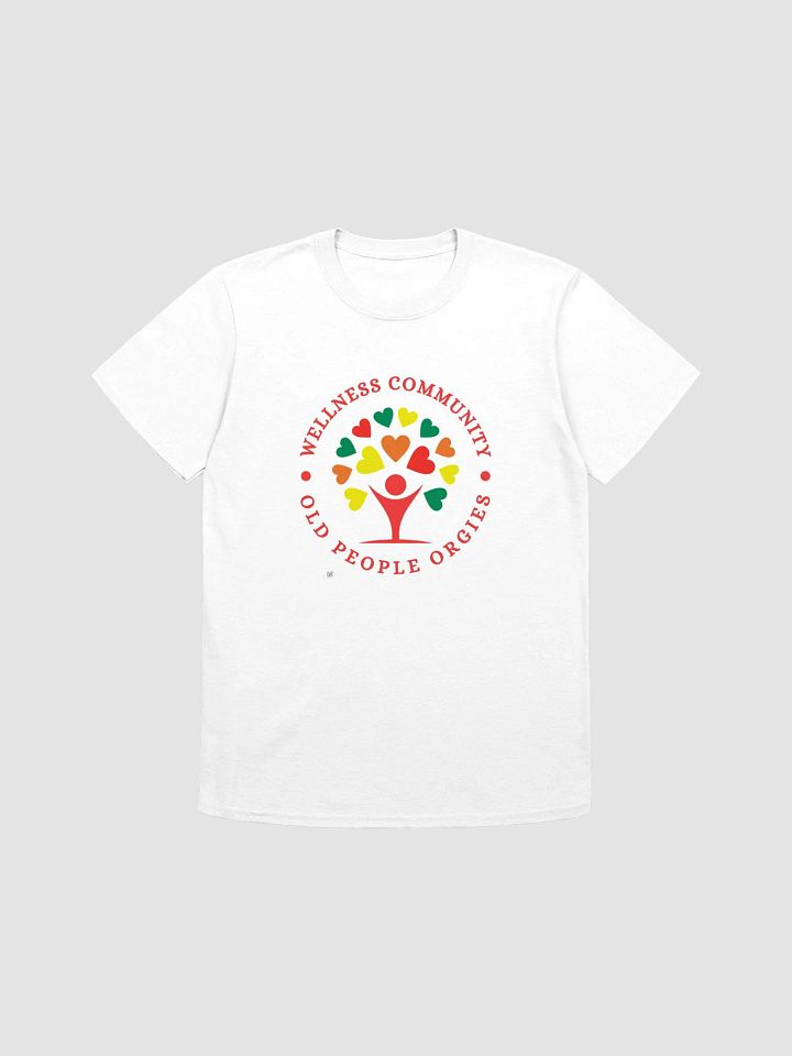 Wellness Community Graphic Tee – Bold, Ironic & Playfully Unexpected Streetwear product image (2)