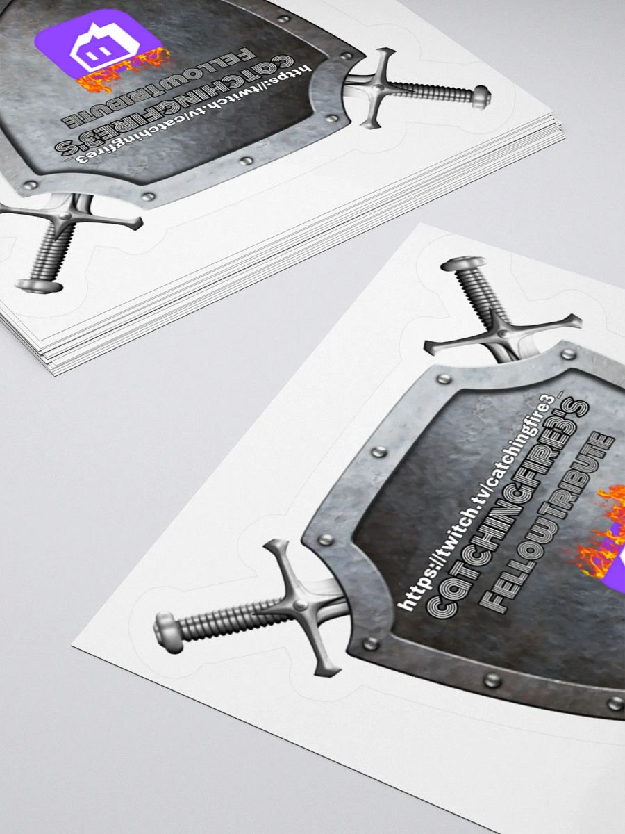 catchingfire3 Twitch fan Sticker product image (4)