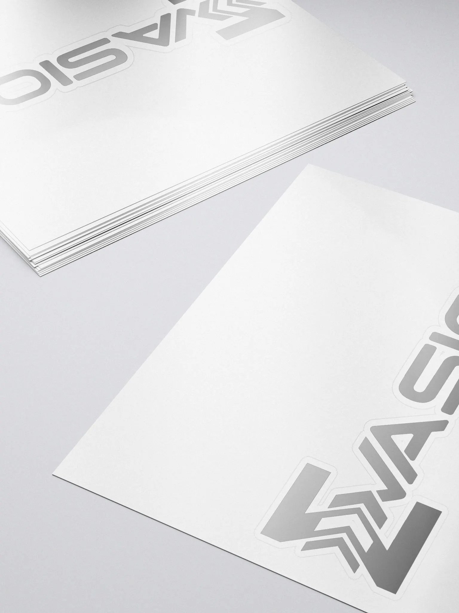 Simple Logo Sticker product image (5)
