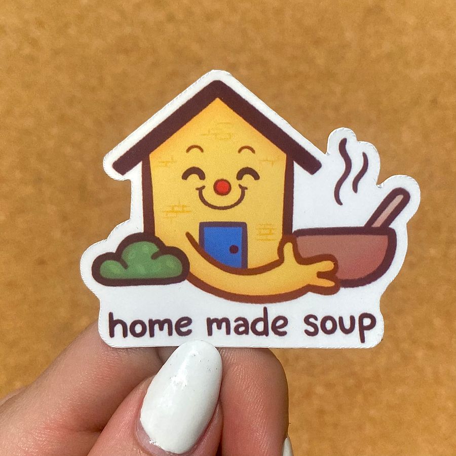 Home Made Soup Sticker product image (2)