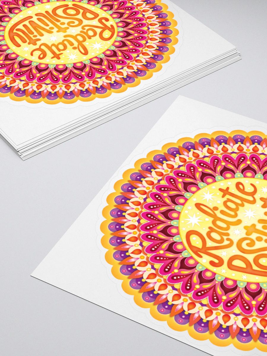 Radiate Positivity Sticker product image (3)