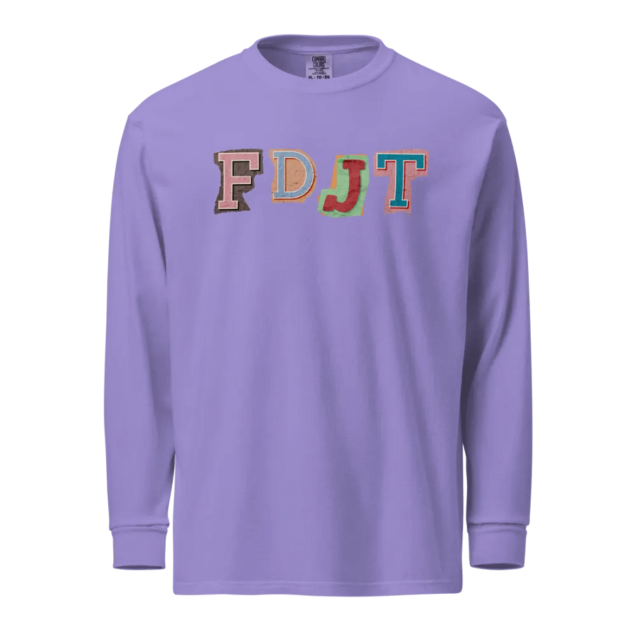 FDJT Fuck Trump T Shirt, Anti Trump Anti MAGA Long Sleeve T Shirt, product image (22)
