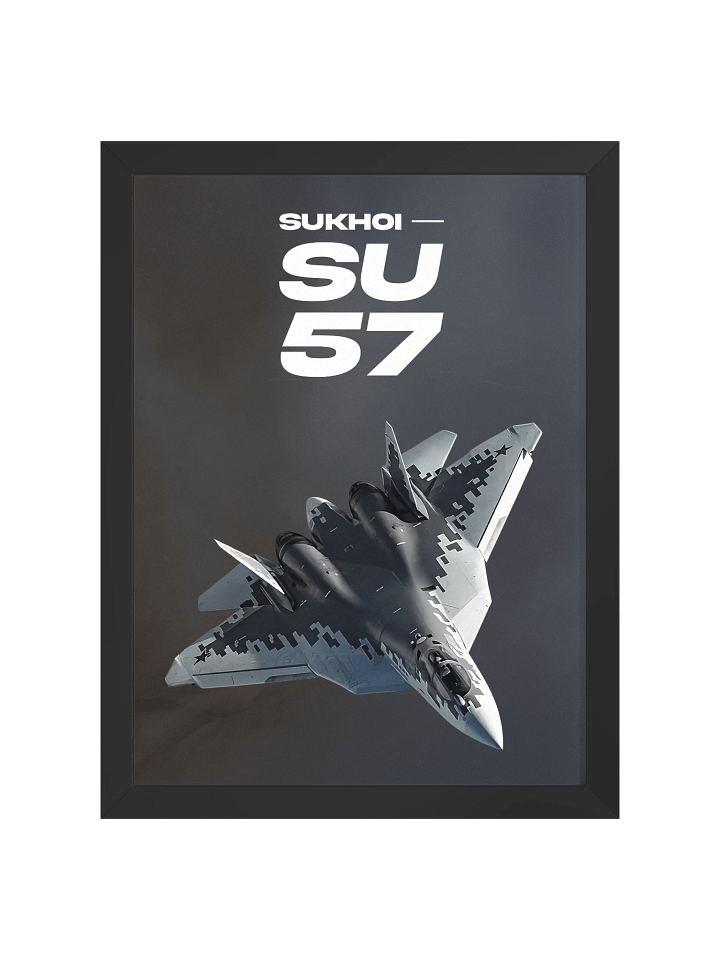 Su-57 "Felon" Framed Poster product image (1)