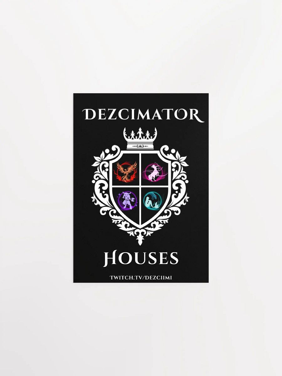 Dezcimator Houses Poster product image (2)