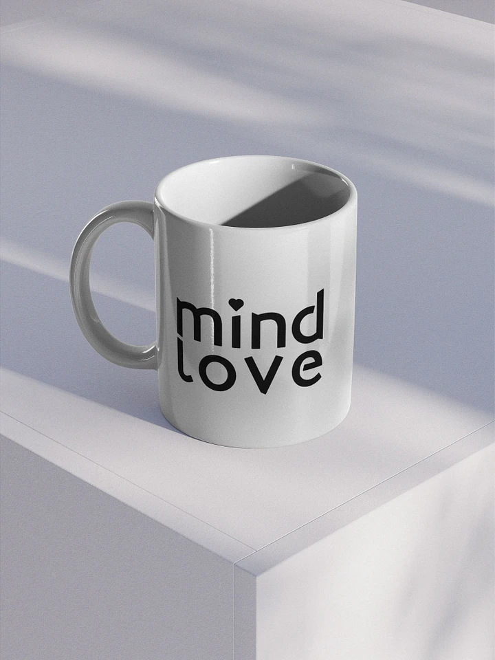 Mind Love White Glossy Mug product image (1)