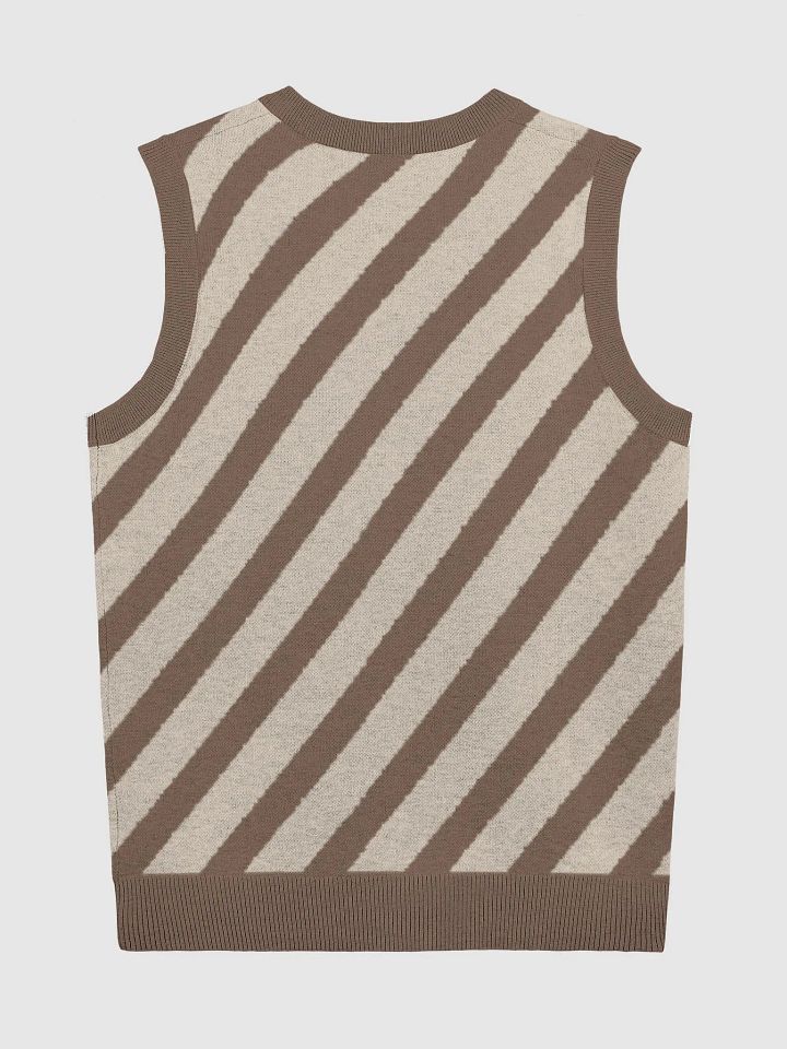 TeddyChan Stripe Vest - Brown product image (7)