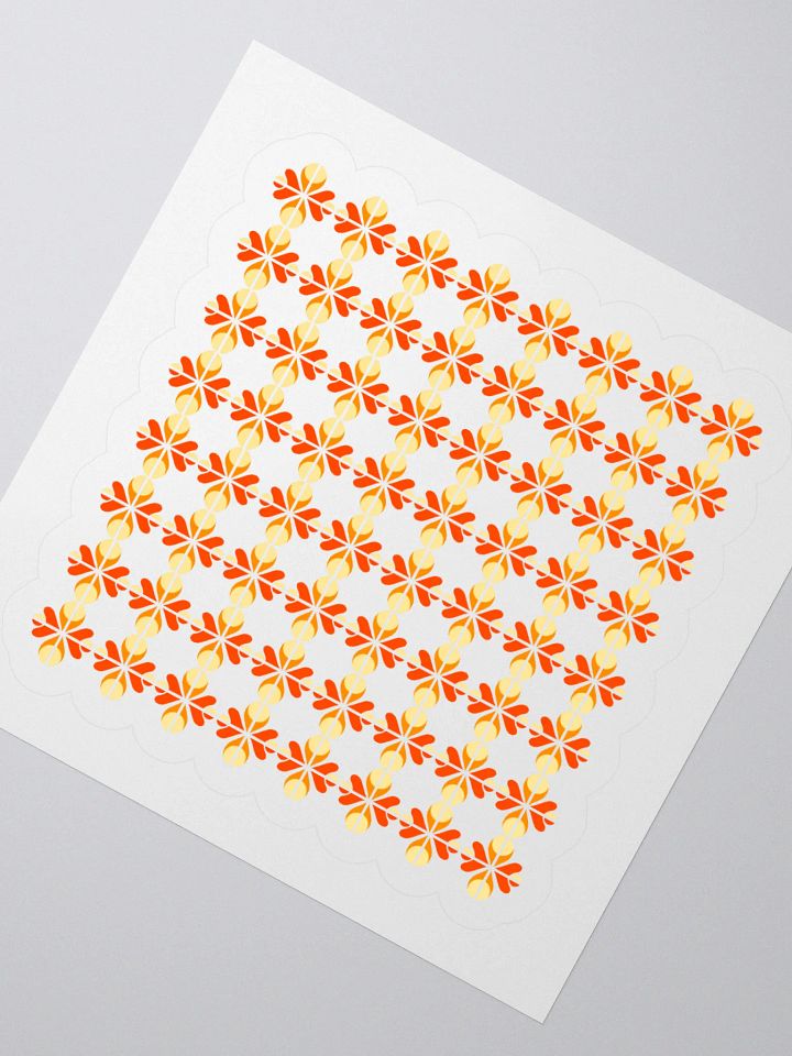 Geometric Floral Pattern Sticker Set product image (4)
