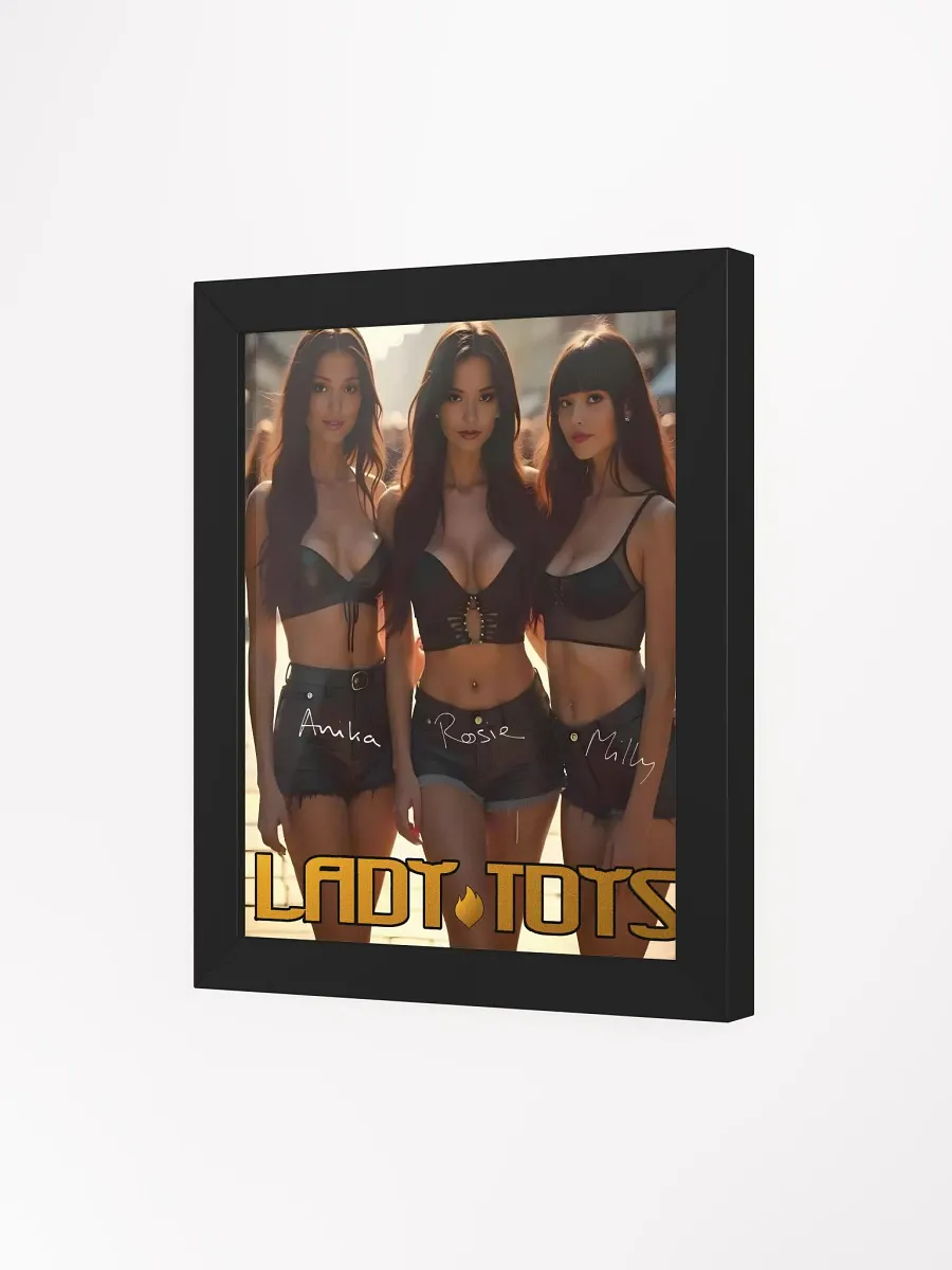 LADY TOYS - Signed Framed Poster product image (3)