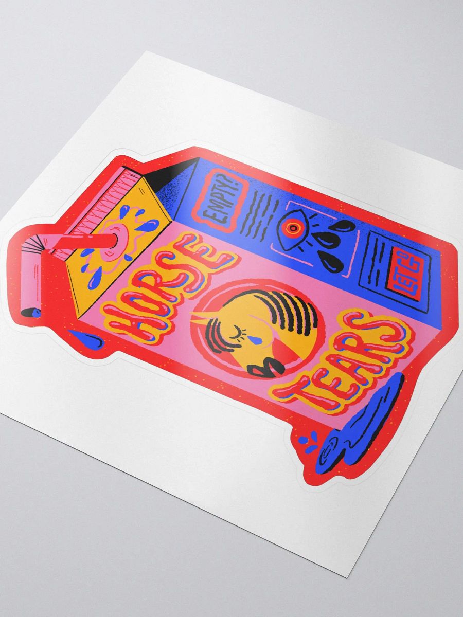'Horse Tears' - Sticker product image (3)