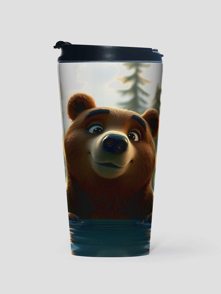 "Be The Bear" Stainless Steel Travel Mug product image (2)