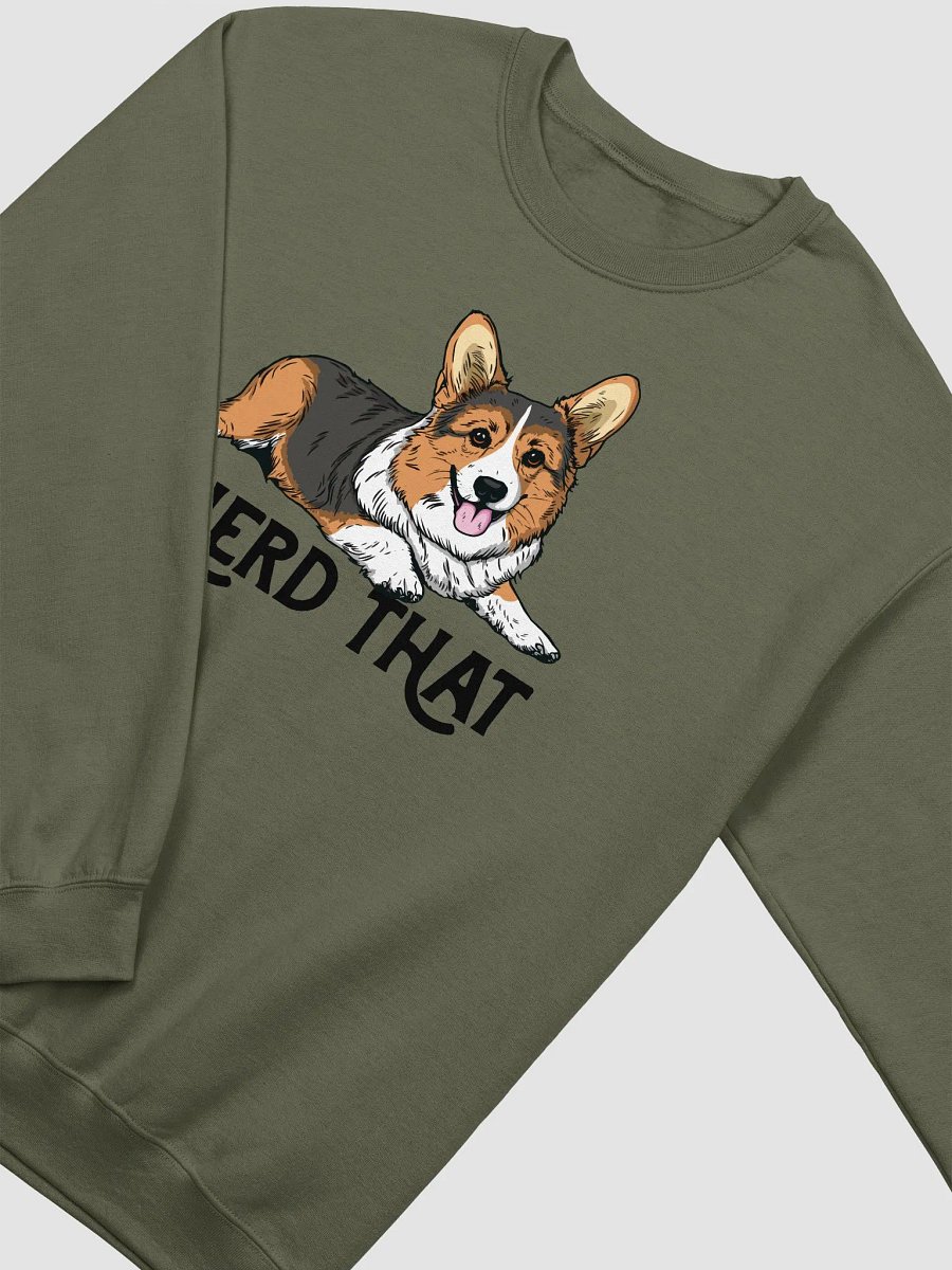 I Herd That Sweatshirt of a Pembroke Welsh Corgi (Tricolor) | Funny Shirt for Herding Dog Paw-rents product image (14)