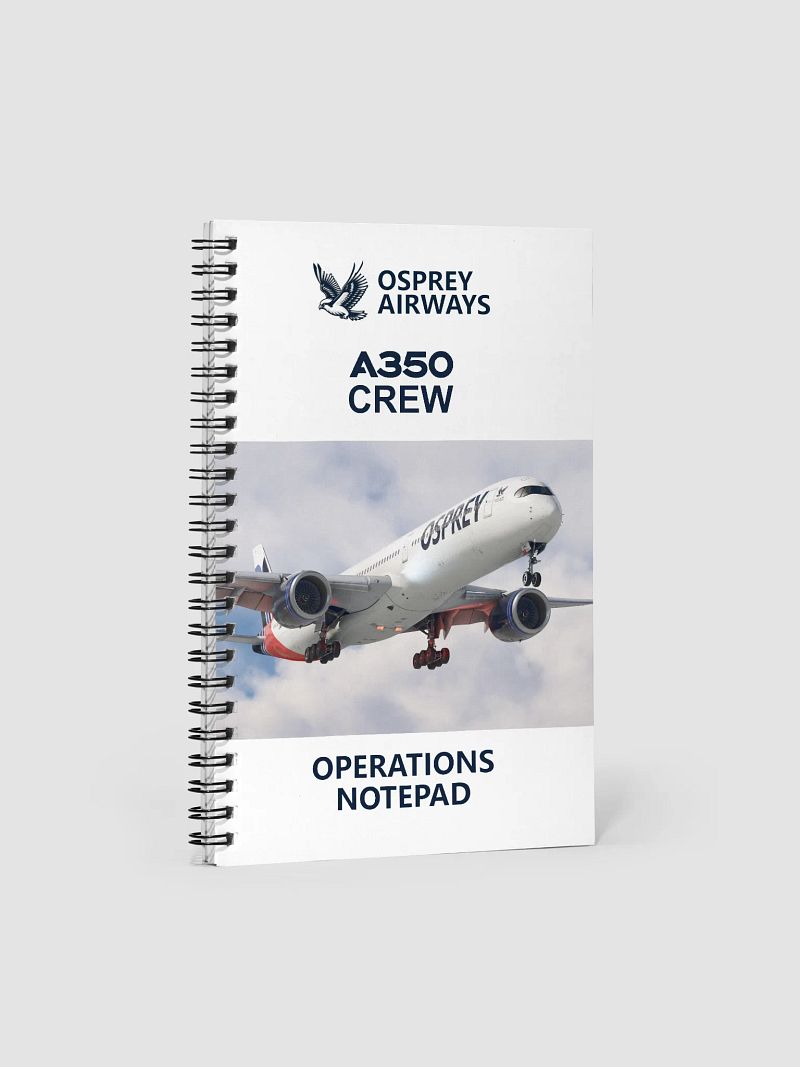 A350 Crew Operations Notepad
