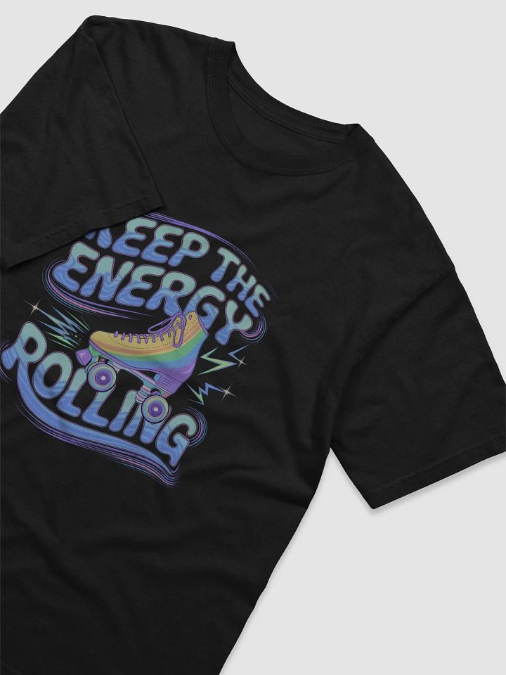 Energetic Roller Skate Vibes T-Shirt product image (2)