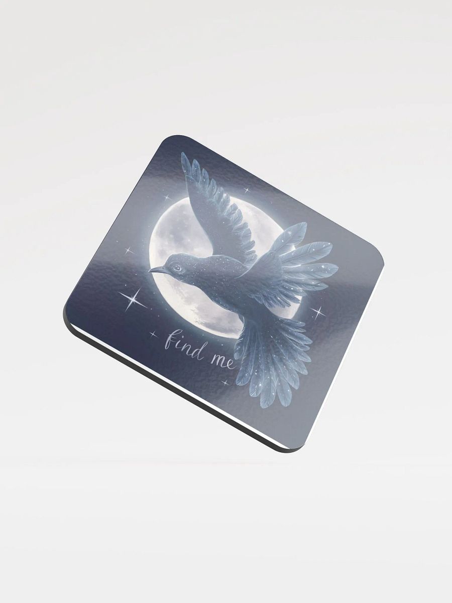 Luminous Night Flight Cork Coaster product image (1)