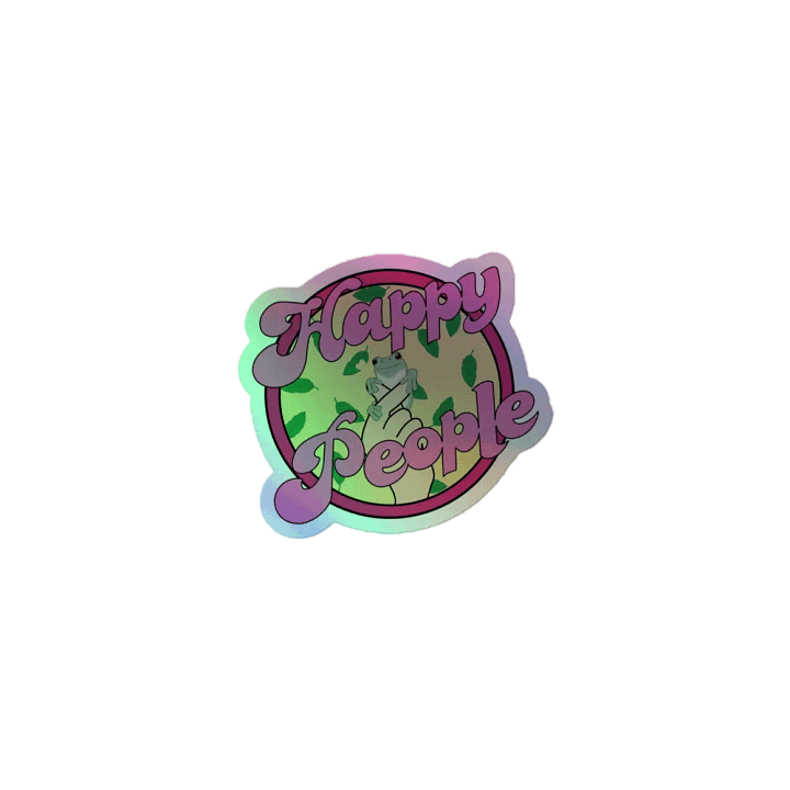 'Heart'' Holographic Sticker product image (1)