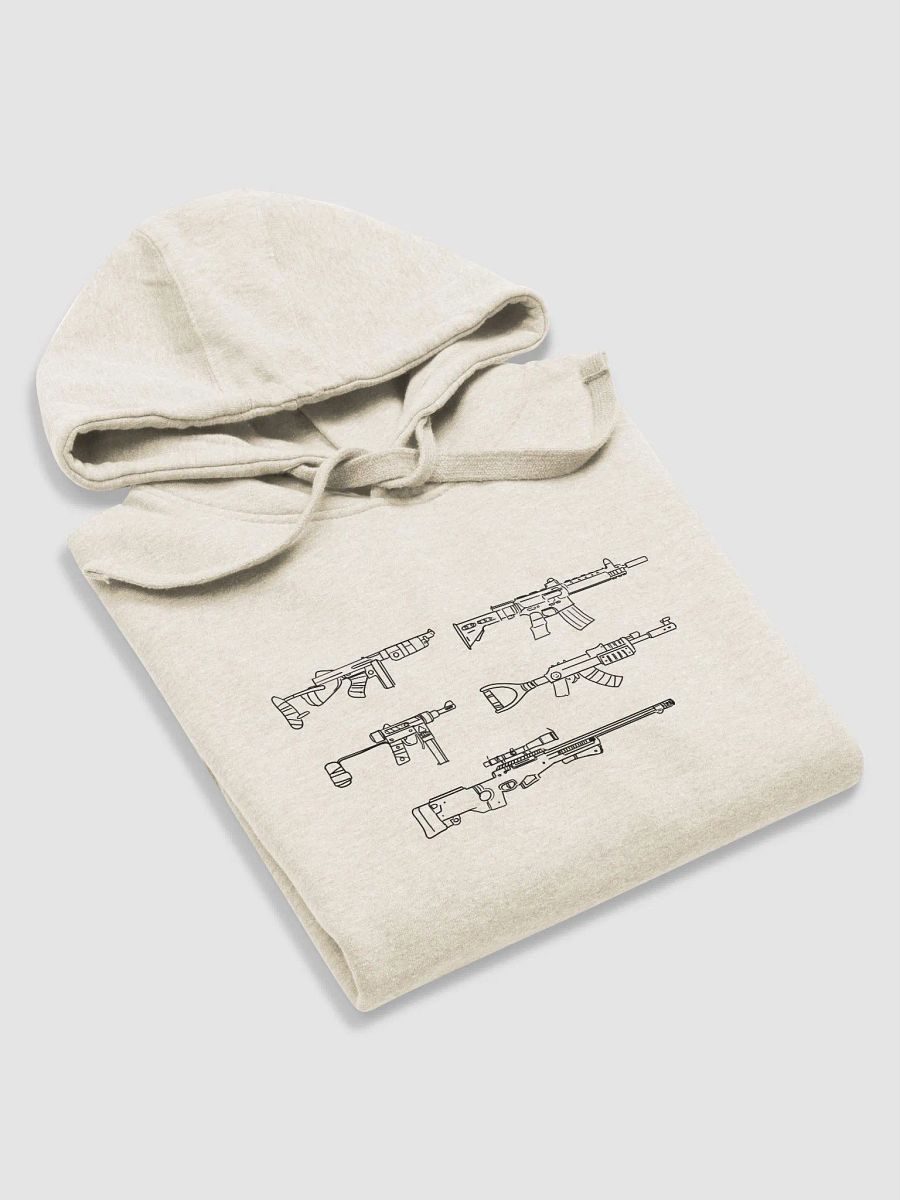 BeccaSomething Rust Gun Stencil Unisex Hoodie product image (23)