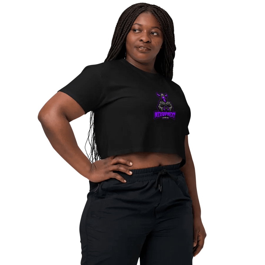 NIXUPNEXT Gamers' Skull Crop Top product image (9)