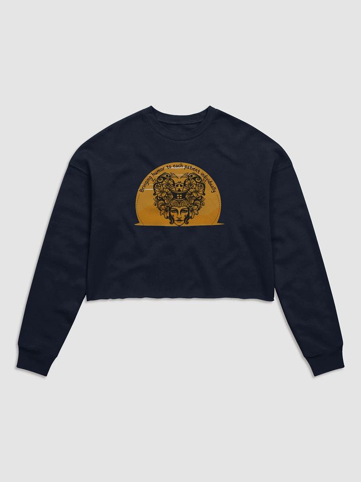 Bringing humor to each patient individually - Nurse icon Fleece Sweatshirt product image (2)
