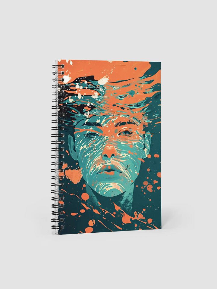 Aqua Spirit Spiral Notebook product image (1)