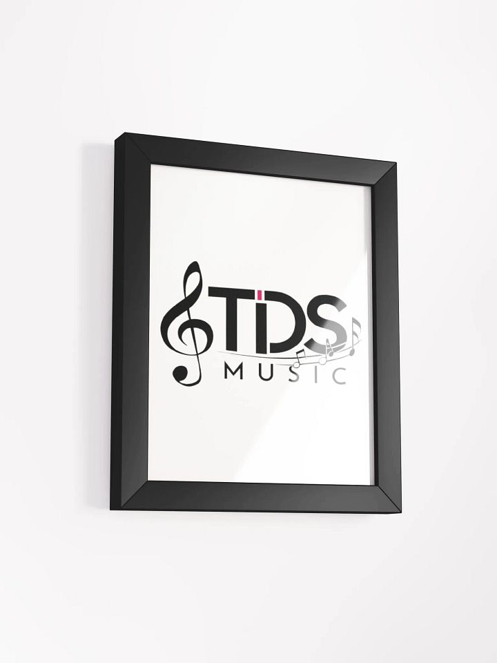 TDS Music Eco-Friendly Framed Matte Poster Art product image (2)