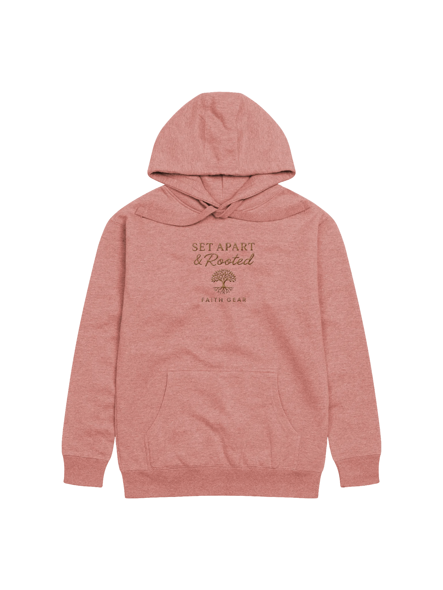 Set Apart & Rooted Embroidered Branded Hoodie (Light Colors) product image (1)
