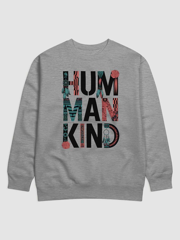 'HUM-MAN-KIND' Intricate Sweatshirt product image (2)