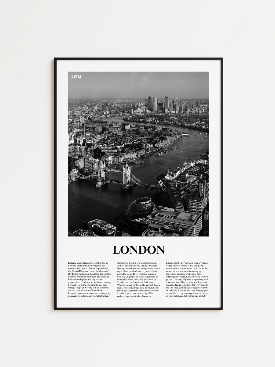 London 02 Newspaper Poster product image (1)