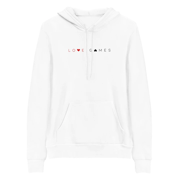 Love Games Hoodie - White product image (1)