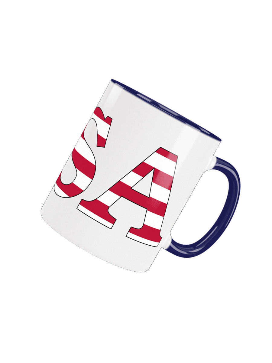 Two-tone Ceramic Mug-USA Flag product image (53)