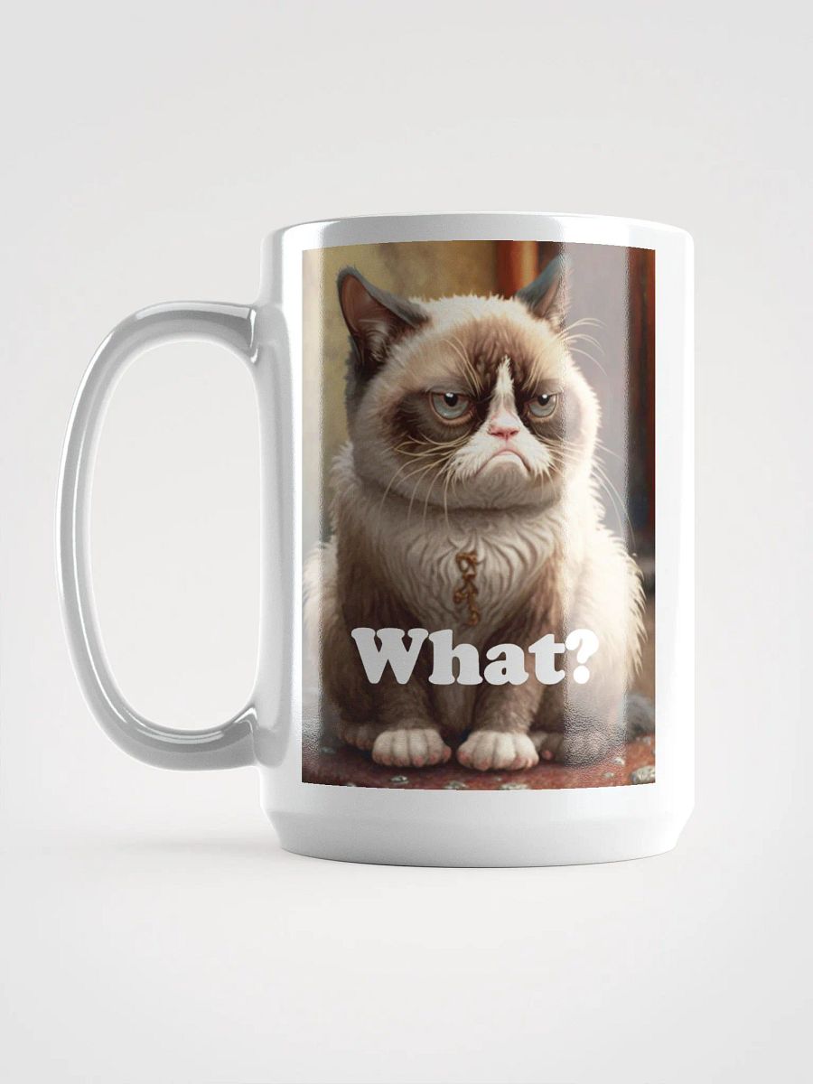 Grumpy Cat 'What?' Mug 15oz product image (6)